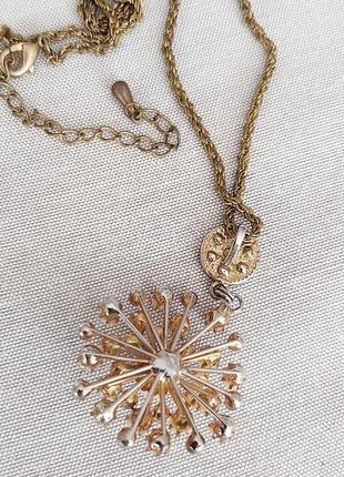 Кулон с цепочкой винтаж коллекционный винтажный 4