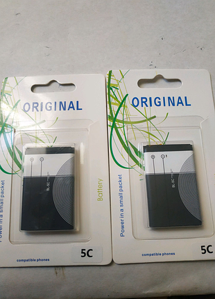 Батареї на nokia bl-5c — чудова якість.