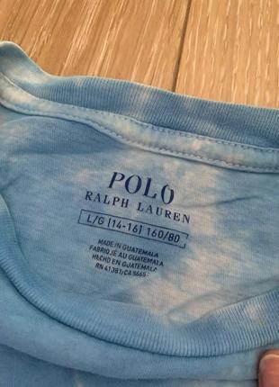 Футболка polo ralph lauren  тай дай2 фото