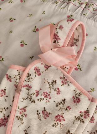 Винтажный цветочный корсет ретро стиль цветы бантики coquette lolita y2k винтаж