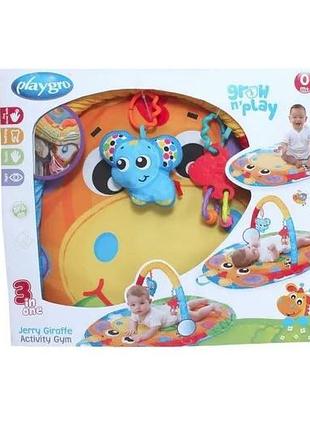 Развивающий коврик playgro. жираф джерри.