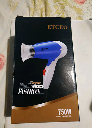 Фен дорожній невеликий etceo et-617b.новий.