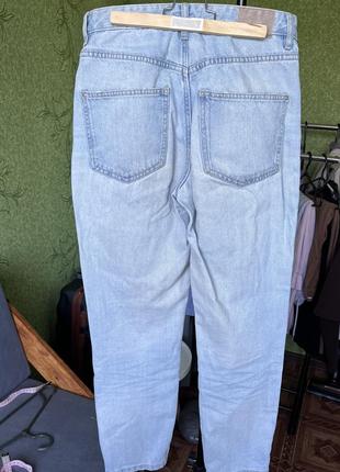 Джинси світлі мом
