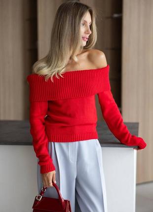Кофта с отворотом anetta