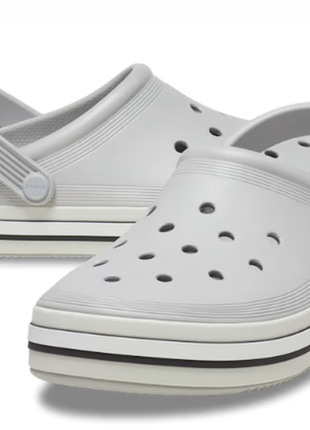 Crocs кроксы клоги сабо шлепки off court clog logo