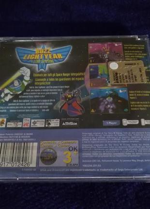 Buzz lightyear of star command (новий в плівці) для sega dreamcast2 фото