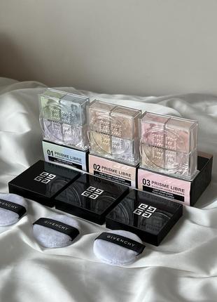 Розсипчаста пудра Крем для сяйва обличчя givenchy set l intemporel blossom anti fatigue day cream