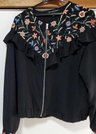 Кофта, блузка, бомбер, вишиванка зара, zara
