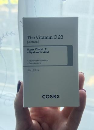 Нова, корейська сироватка для обличчя з вітаміном с cosrx