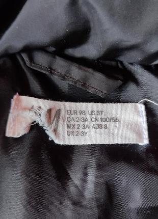 Демисезонная куртка h&amp;m 92р 7