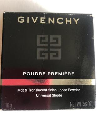 givenchy Teint пудра прозора матуюча розсипчаста
