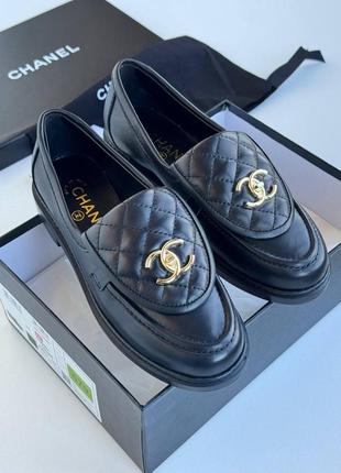 Лоферы в стиле chanel