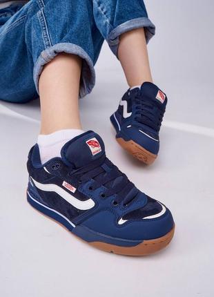 мужские кеды vans old skool черно-белые5 фото
