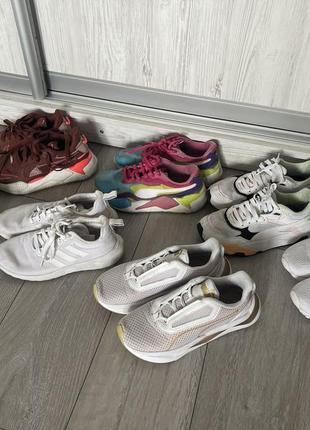 Кроссовки женские 37.5,38,38.5 puma adidas reebok