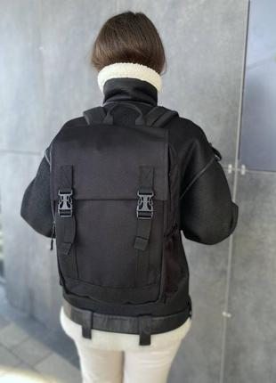 Рюкзак для ноутбука, міський, чорний2 фото