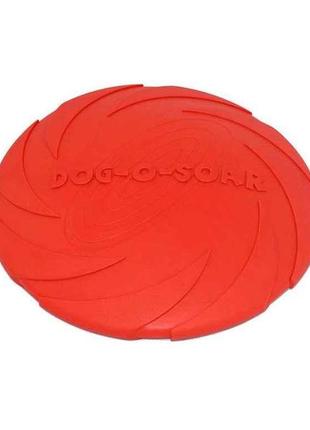 Іграшка zoomax гумова диск для собак 15 см er037 тм olkar1 фото