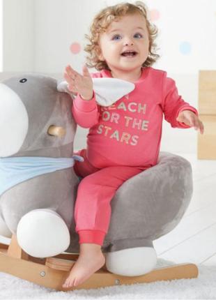 Костюм lupilu брюки и реглан 80 см для девочки