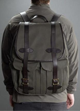 Filson rugged twill rucksack, made in usa, рюкзак