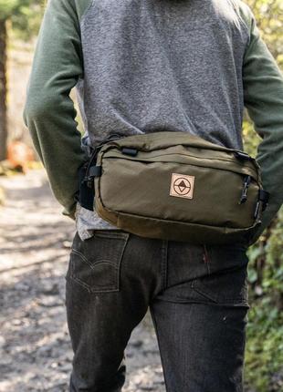 Crossbody, поясна сумка, модель pioneer 12, made in usa