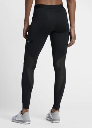 Nike pro hypercool оригинальные лосины леггинсы высокая посадка