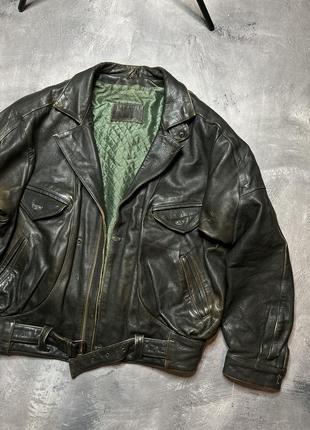 Шкіряна косуха leather jacket