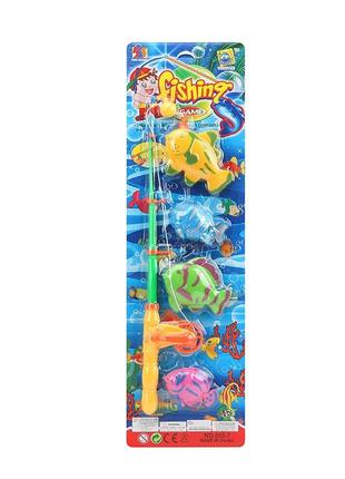 Рибалка вудка, рибки, на планшетці 28см /144-2/