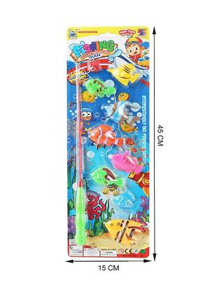 Рибалка вудка, рибки, на планшетці 45 * 15см /192/