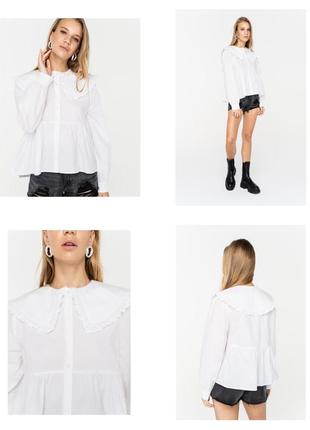 Белая блузка • рубашка marc o’polo1 фото