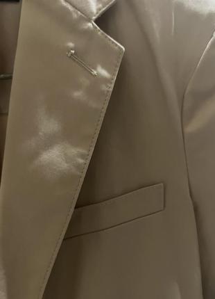 Жакет піджак жіночий з бавовни кемел беж від ralph lauren оригінал
