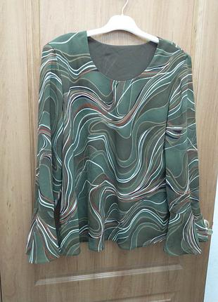 Блузка большого размера