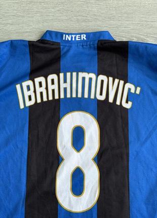 Футбольна футболка inter milan ibrahimovic football shirt soccer xl4 фото