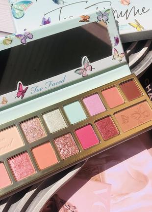 🧨оригинал лимитка шикарная палетка теней too faced too femme ethereal eye shadow palette4 фото