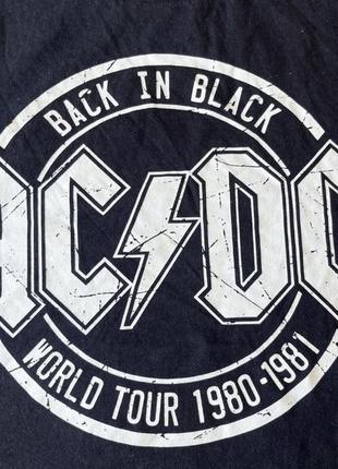 Футболка чоловіча ac/dc back in black оригінал7 фото