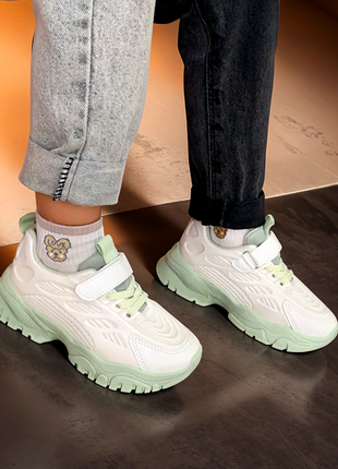 Детские кроссовки для девочки vesnoe 173 white