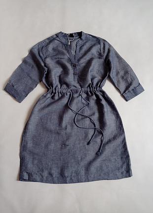 Esmara. льняное платье с нюансом 38/40 размер