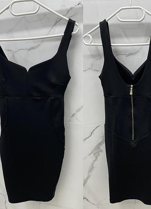 Мини платье бандажное