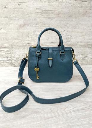 Fossil шкіряна сумка крос боді на плече furla liebeskind coccinelle michael kors guess picard bree3 фото