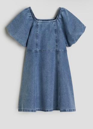 Джинсова сукня h&m, 110-116 см