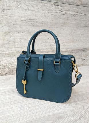 Fossil шкіряна сумка крос боді на плече furla liebeskind coccinelle michael kors guess picard bree8 фото
