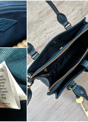 Fossil шкіряна сумка крос боді на плече furla liebeskind coccinelle michael kors guess picard bree10 фото