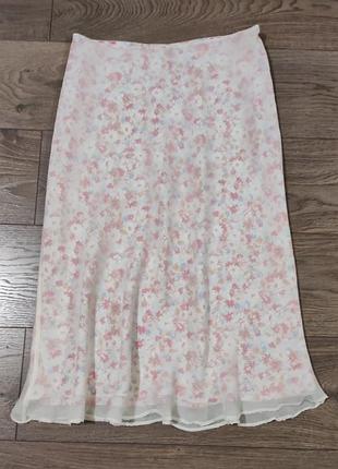 Laura ashley спідниця шовк