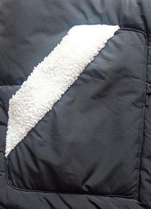 Зимова курточка жіноча чорна хі3 фото