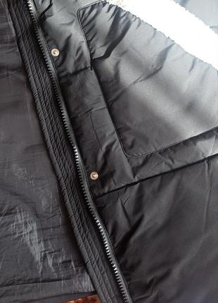 Зимова курточка жіноча чорна хі8 фото