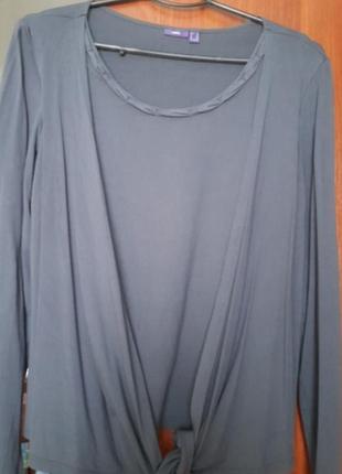 Блуза трикотажная l xl
