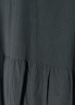 Сукня максі льон7 фото