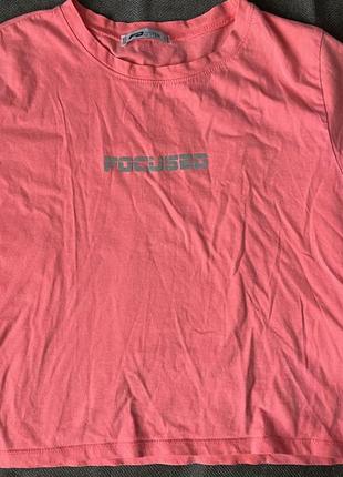 Футболка бавовняна вкорочена focused fb sister