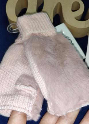 Перчатки детские без пальцев розовые, ovs, 4-6 лет