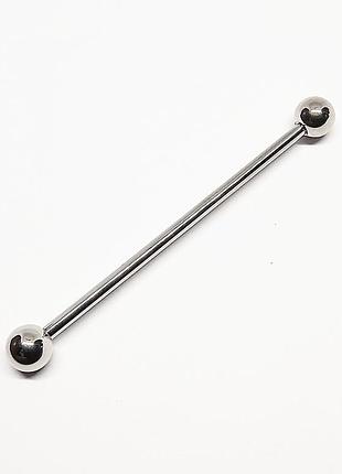 Сережка для пирсинга finding штанга с шариками для ушей хирургическая сталь 47 мм x 5 мм pr00091