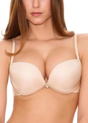 85b / 38b неймовірний нюдовий бюстгальтер супер мега пуш ап wonderbra