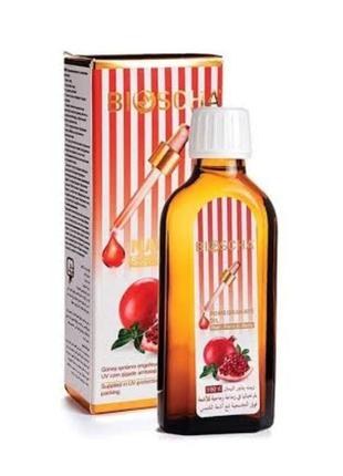 Гранатовое натуральное масло для тела bischa 100 ml